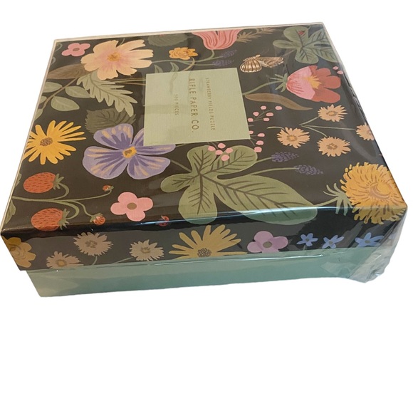 Rifle Paper Co. Strawberry Fields Jigsaw Puzzle 500 Piece Boho Floral NEW - Picture 6 of 7